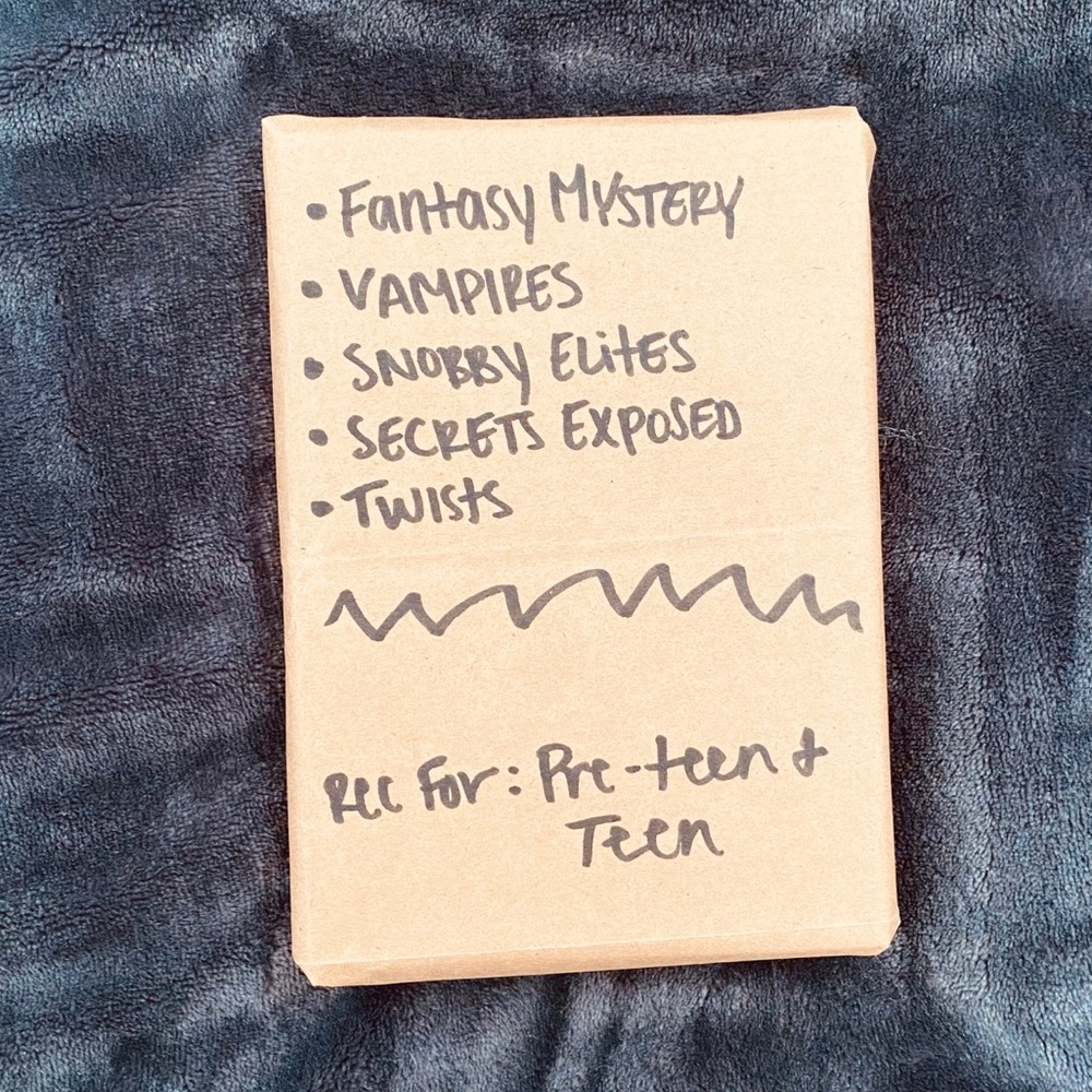 Blind date with a book surprise read